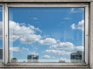 After high-rise window cleaning Vaughan