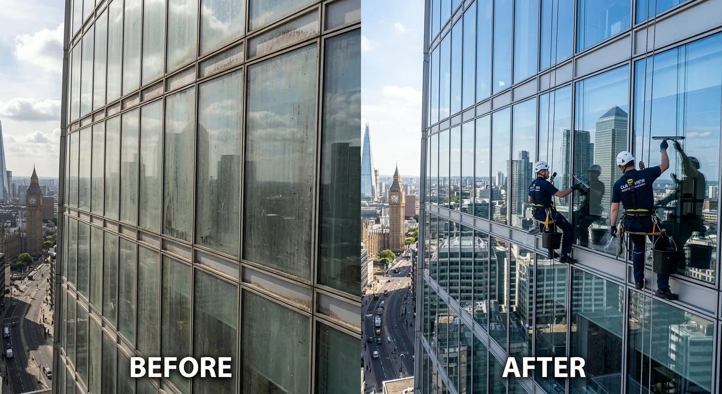 Commercial High Rise Before and After Ontario