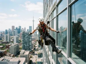 High-rise window cleaning Vaughan